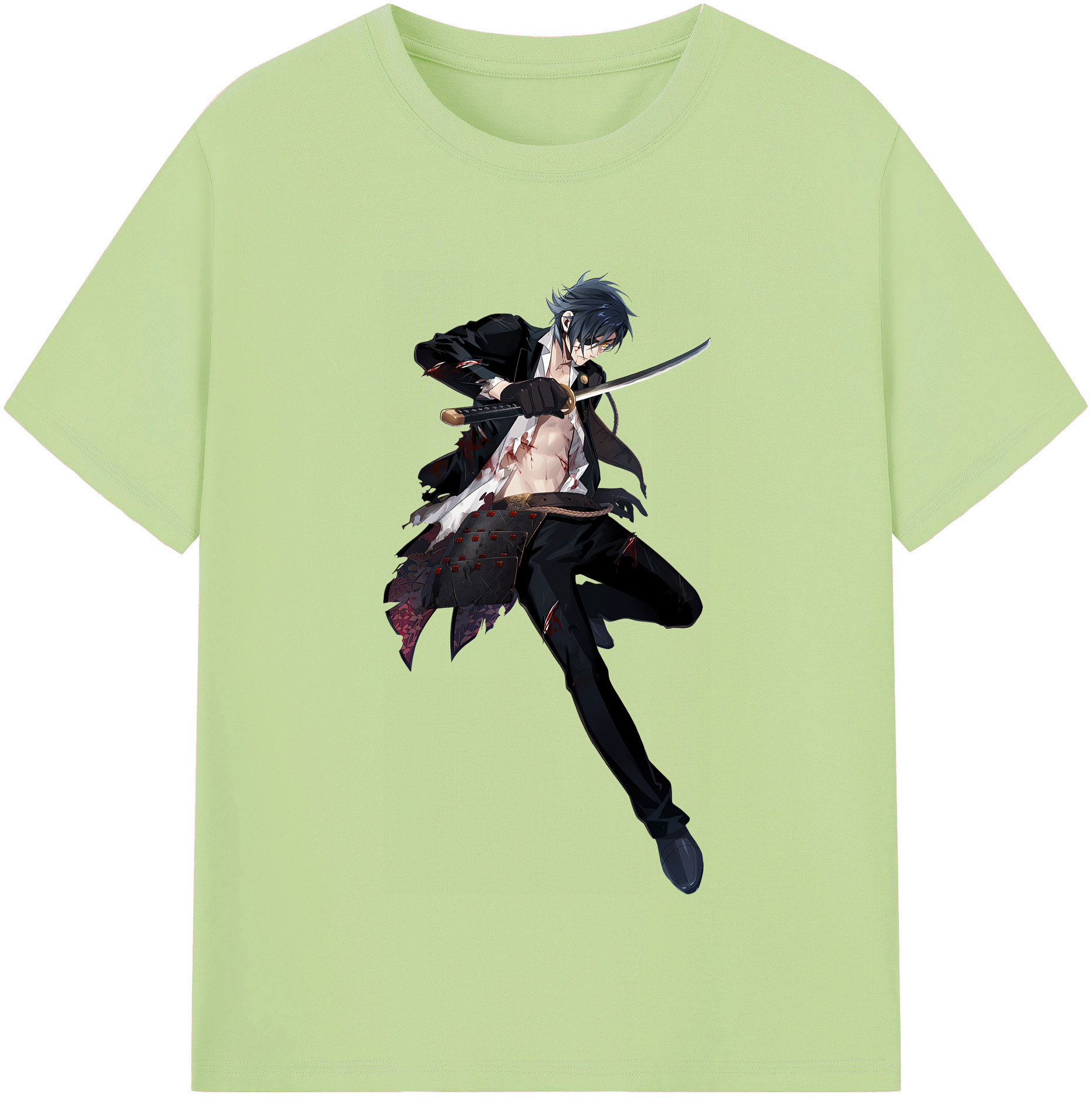 （画像用） 刀剣乱舞 Touken Ranbu 綿100％半袖Tシャツ（フロントプリント）